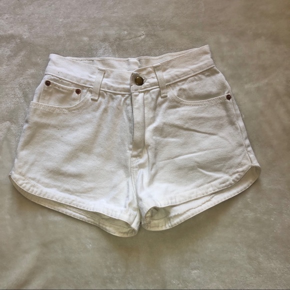GBJ Jeans White Denim Jean Short Size Small/24 - Picture 3 of 9